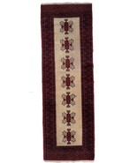Handmade vintage Uzbek Bukhara runner 2&#39; x 6.2&#39; (61cm x 190cm) 1960s - 1... - $8,125.54 MXN