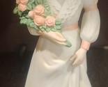 Homco ~ &quot;Charlotte Rose&quot;  ~ 8.5&quot; Tall ~ Bisque Porcelain Figurine ~ No. ... - $26.18