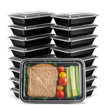 50 Pack 26Oz Meal Prep Containers Food Storage Bento Box 1 Compartment B... - £49.23 GBP