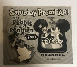 Pebble And The Penguin Vintage Tv Guide Print Ad Disney Channel TPA23 - £4.66 GBP