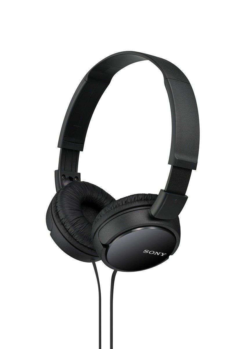 Sony MDR-ZX110 ZX Series Headphones Black MDRZX110 Wired Over Ear #3 "Preowned" - $13.53