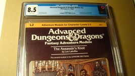 MODULE L2 THE ASSASSIN&#39;S KNOT *CGC 8.5 WHITE* DUNGEONS DRAGONS - $747.45