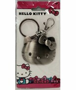 Sanrio Hello Kitty Head Pewter Key Ring, Multi-Colored, 3&quot; - $413.77 MXN