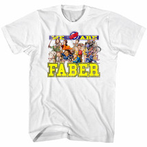 Animal House We are Faber University Men&#39;s T Shirt Cartoon Belushi Frat Comedy - $24.50+