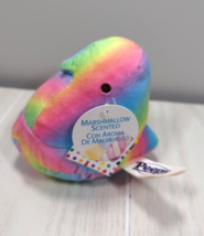 Marshmallow Peeps rainbow striped Cotton Candy scented chick Easter plush NEW - £10.30 GBP