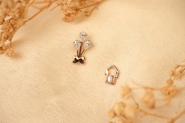 Sway Diamond Stud Earrings - £519.48 GBP+