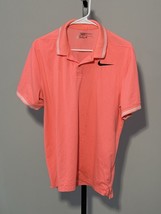 NIKE Men’s Golf Dry Fit Polo Modern Fit Orange  Large - $12.60