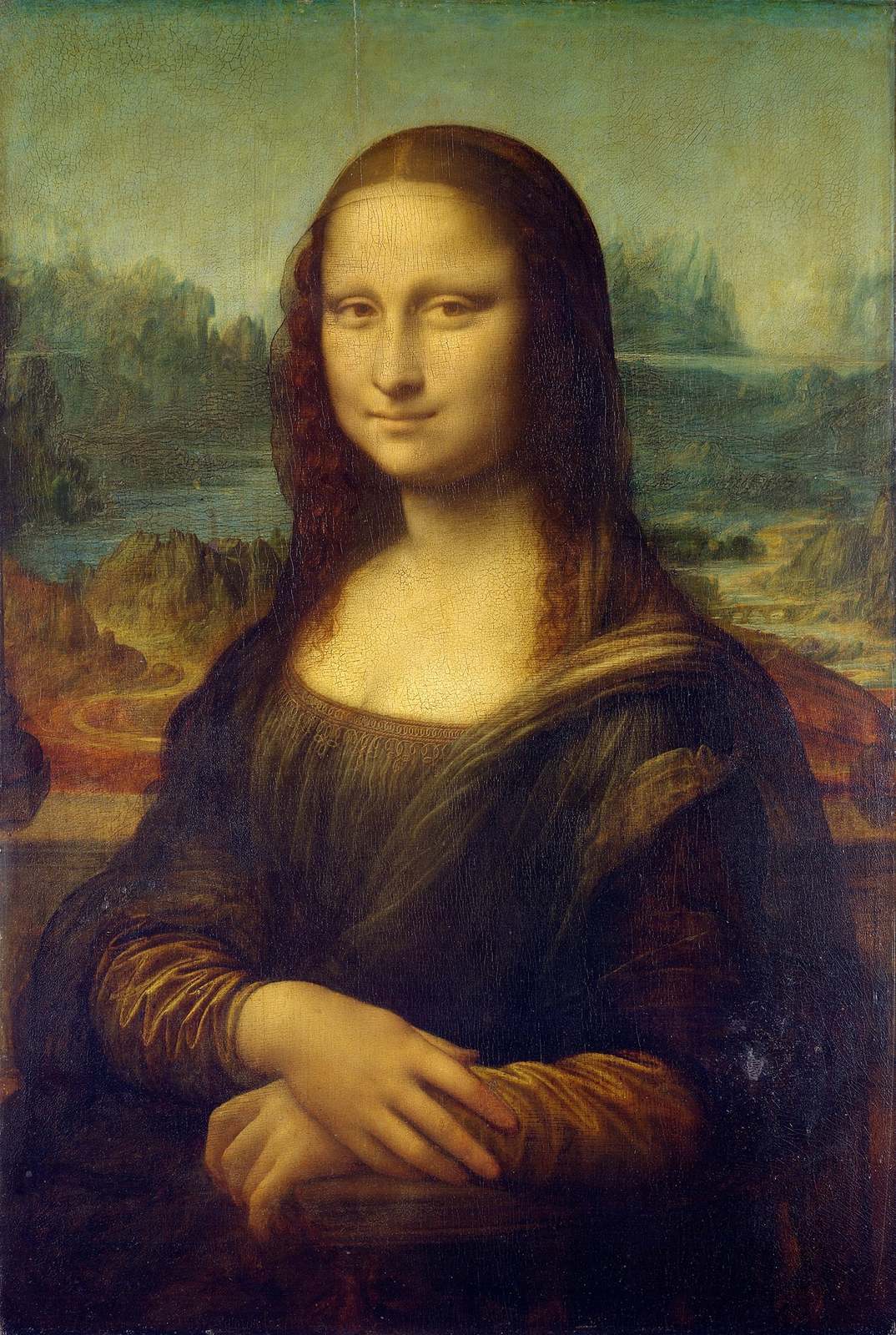 Oil Painting Mona Lisa by Leonardo da Vinci Canvas Paintings Wall Art Hand Paint