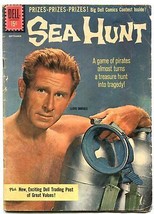 Sea Hunt #10 1961- Silver Age Dell comic- Lloyd Bridges VG- - £31.75 GBP