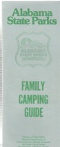 Alabama State Parks Family Camping Guide 1979 Brochure - £1.96 GBP