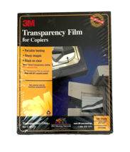 3M Transparency Film for Copiers, Brand New in Shrink Wrap - £13.92 GBP