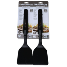 2 Pack Farberware Professional Short Turner For Flipping Scraping Black ... - $29.99