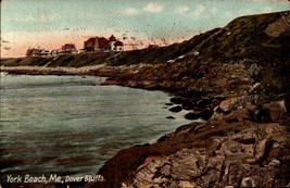York Beach, MAINE.c..1907 View Of Homes Along Dover Bluffs bk44 - £3.16 GBP