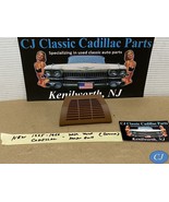 NEW 1965 - 1966 CADILLAC DASH IN-CAR TEMP SENSOR GRILL COVER TRIM - BROWN - $2,088.29 MXN