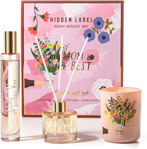 Mothers Day Gifts for Mom from Daughter Son, Candles Gift Set for Mom, New Mom G - £23.89 GBP