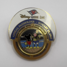 Disney Cruise Line Annual Passholder Pin 2003 Mickey Minnie Mouse LE /1500 - £7.92 GBP