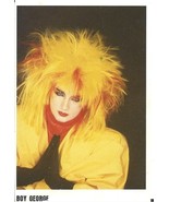 ⭕VTG card pocket calendar 1985 BOY GEORGE Portugal group music singer - $2.48