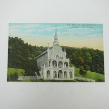 Postcard Quebec Canada Sainte Ste Anne De Beaupre Scala Santa Exterior Antique - £7.84 GBP
