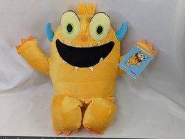 Kohls Dont Play With Your Food Plush Monster Yellow Stuffed Animal Toy - $8.95