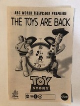 Toy Story Print Ad Tom Hanks Tim Allen Tpa14 - £4.66 GBP