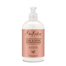 Coconut &amp;&amp; Hibiscus Curl &amp; Shine Conditioner W/ Silk Protein And Neem Oil 13oz - £9.94 GBP