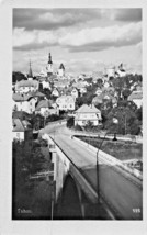 Tabor Czech Republic~Elevated View Of Village~Photo Postcard - £4.53 GBP