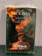 Michael Jackson Scream/Childhood Single Cassette Audio New 1995 Read Promo - £7.79 GBP