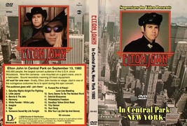 Elton John Live at Central Park on 9/13/80 Rare DVD Pro-shot &amp; Tracked - £15.72 GBP
