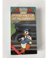 Vintage Walt Disney Home Video The Importance of Being Donald Duck VHS - £7.84 GBP