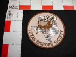 Texas big horn hunting patch vintage - £14.78 GBP