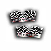 260 High Performance Air Cl EAN Er Engine Decal For Hot Rod Or Muscle Car 2X - £11.13 GBP