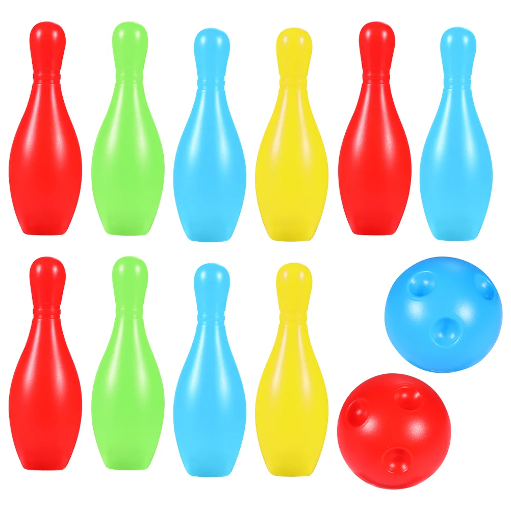 Bowling ball toy kids household interesting pin children toys accessory outdoor game thumb200