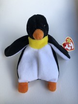 TY Beanie Baby - WADDLE the Penguin DOB December 19, 1995 MWMTs Collecti... - $90.44