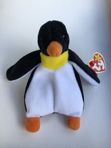 TY Beanie Baby - WADDLE the Penguin DOB December 19, 1995 MWMTs Collecti... - £71.14 GBP