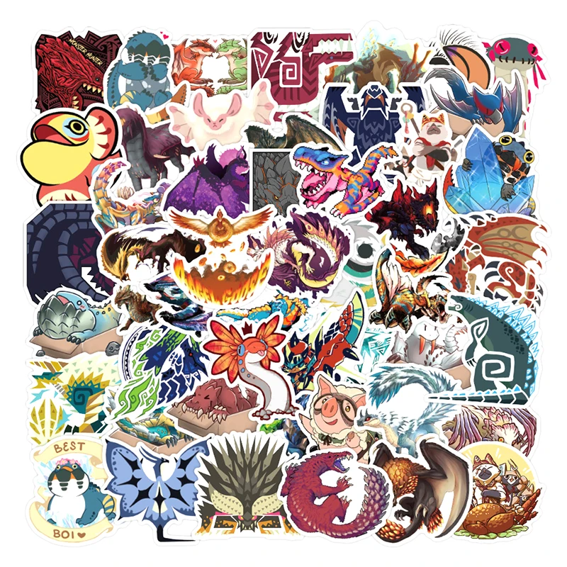 10/30/50pcs/pack   Hot Game Lable Stickers For Skated Gift Bicycle Compu... - £84.34 GBP