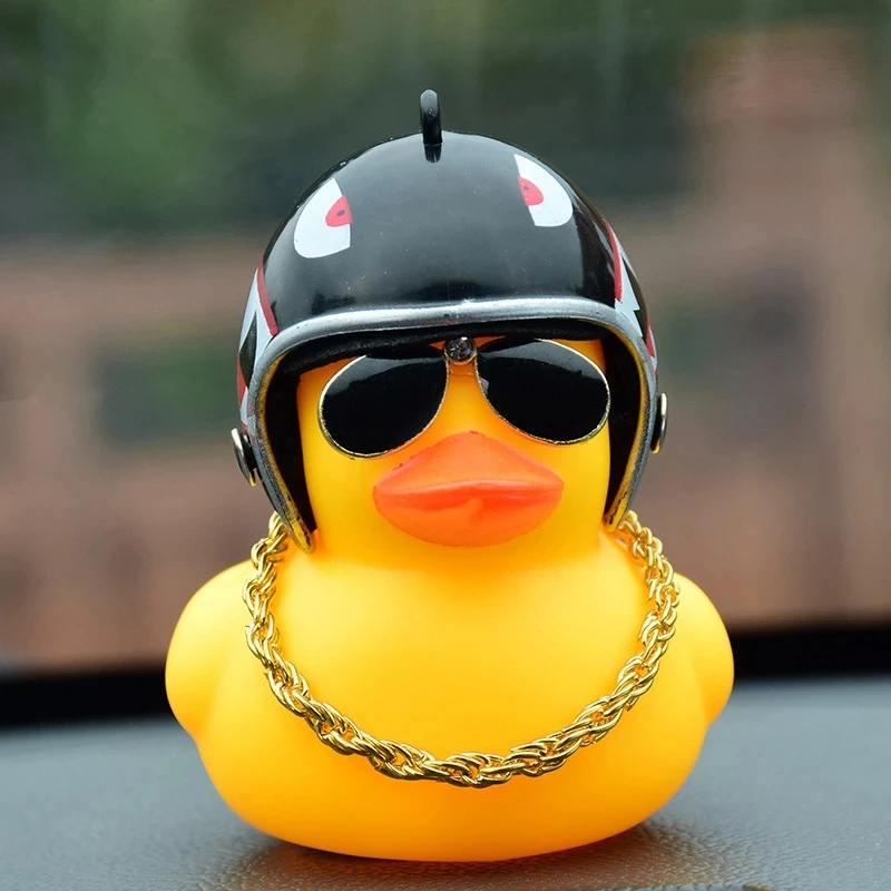 1pc Car Goods Gift Wind-breaking Wave-breaking Duck for Car Ornaments Auto - £7.42 GBP+
