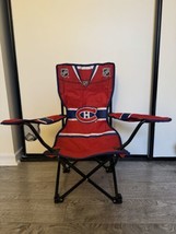 Niños Montreal Canadiens NHL Hockey Jersey-Styled Pliegue Picnic Silla - $52.95