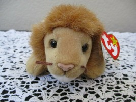 Ty Beanie Baby Roary 1996 5th Generation 2 Hang Tag Errors Misprints - $42.07