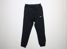 Vintage Nike Mens Small Faded Travis Scott Mini Swoosh Sweatpants Joggers Black - £46.47 GBP