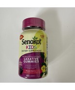 (1) Senokot Kids Supplement Laxative Gummies Mixed Berry 40 Gummies Exp:... - $13.29