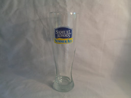 Samuel Adams Summer Ale Now in Season Bar Pub Beer Glass 16 oz - £4.50 GBP