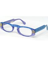 Cecile 186-9-7790/85 BLUE / VIOLET UNIQUE RARE EYEGLASSES GLASSES 46-20-... - $272.63