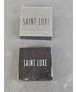 New Saint Luxe Highlighter Celestial Mirrored Compact Makeup Shimmer Pow... - $295.59 MXN