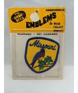 Embroidered Emblems Twil Eastern Bluebird Missouri Patch - $7.86