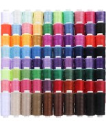 80 Spools of Sewing Thread Set All Purpose Sewing Thread Hand Quilting T... - $864.97 MXN