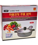 Ceramic Marble Coated Cast Aluminium Frying Pan, 12½-Inches 28 CM / KW Q... - $54.43