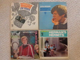 Set of 4 Herman Hermits LP’s E-4295, SE-4438E/E, S-4478, E-4315 (#2124) - £35.96 GBP