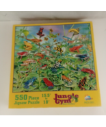 SunsOut 500 Pieces Jigsaw Puzzle Jungle Gym (Frogs) 100% Complete - $12.19 CAD