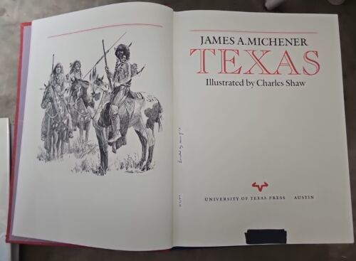 Texas by James A. Michener, Texas Flags, Lighthouses Of Texas. Lot Of Texas Book Item image 4