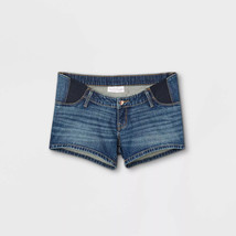 Side Panel Midi Maternity Jean Shorts Isabel Maternity by Ingrid &amp; Isabe 2 or 8  - £7.70 GBP